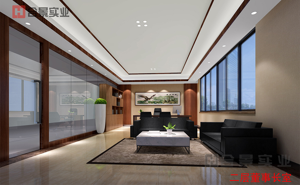 簽約廣東創能公司辦公室裝修綜合工程