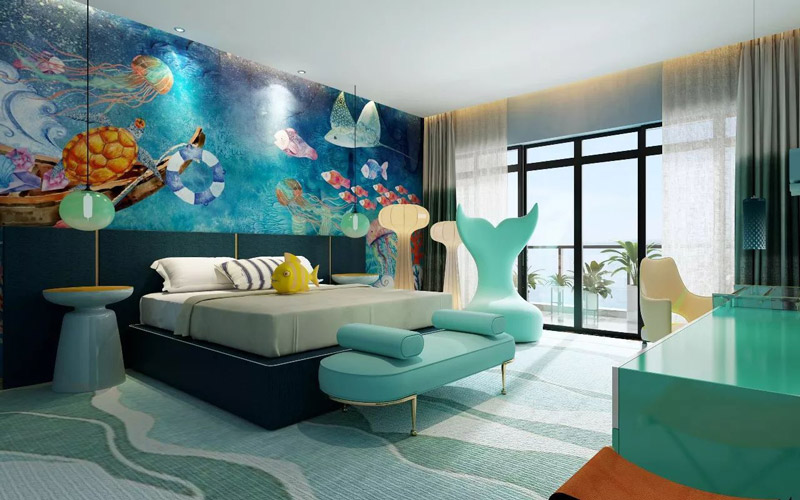 酒店客房色彩搭配