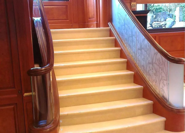 樓梯踏步石材收口節點 樓梯踏步石材收口節點