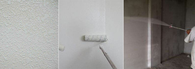 噴涂、滾涂、彈涂的施工流程及施工工藝