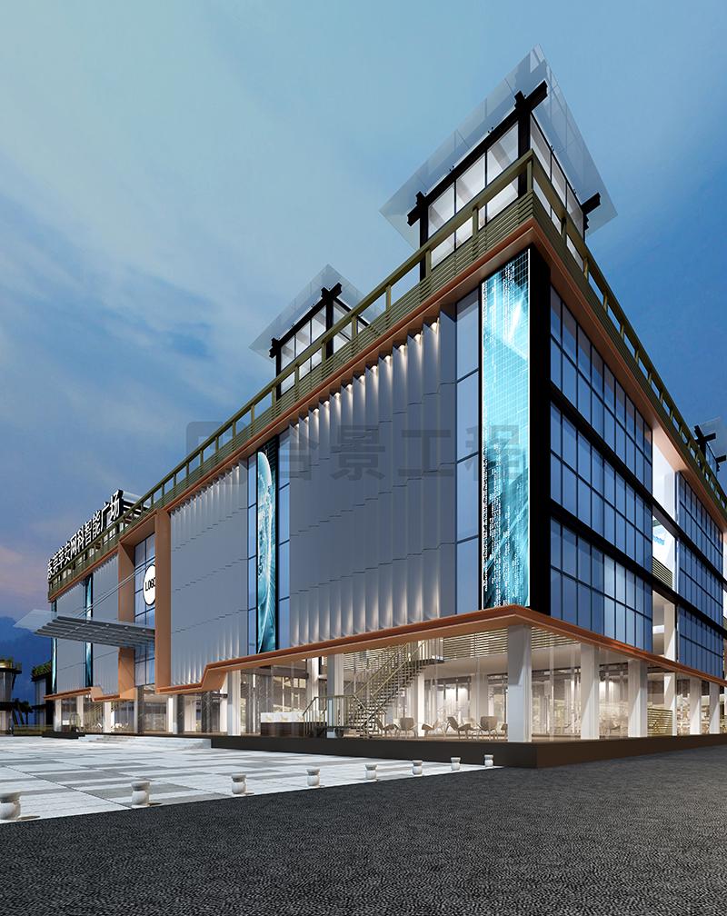 東莞長安蘋安網科智能廣場裝修效果圖