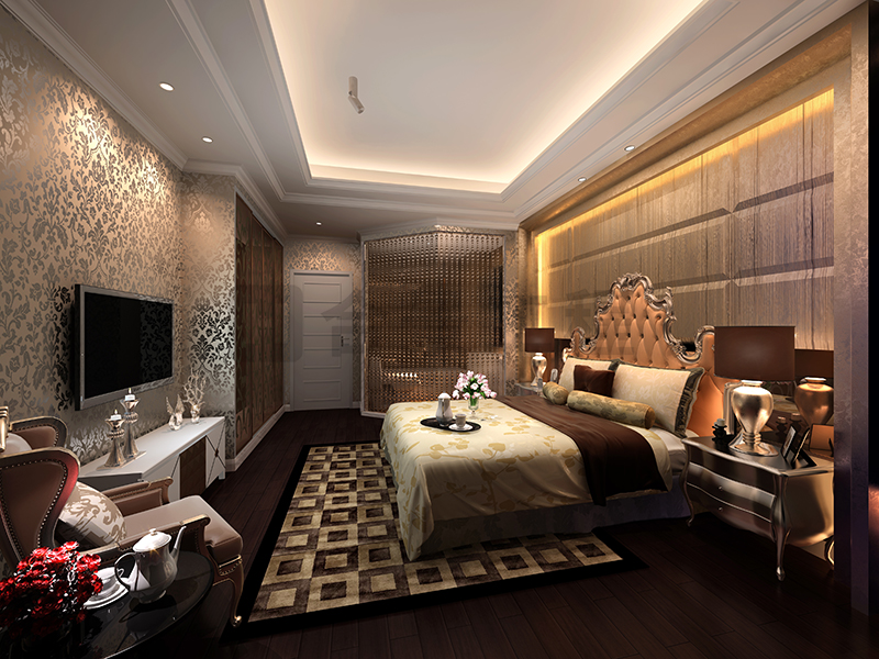 碧水藍天樣板房裝修效果圖