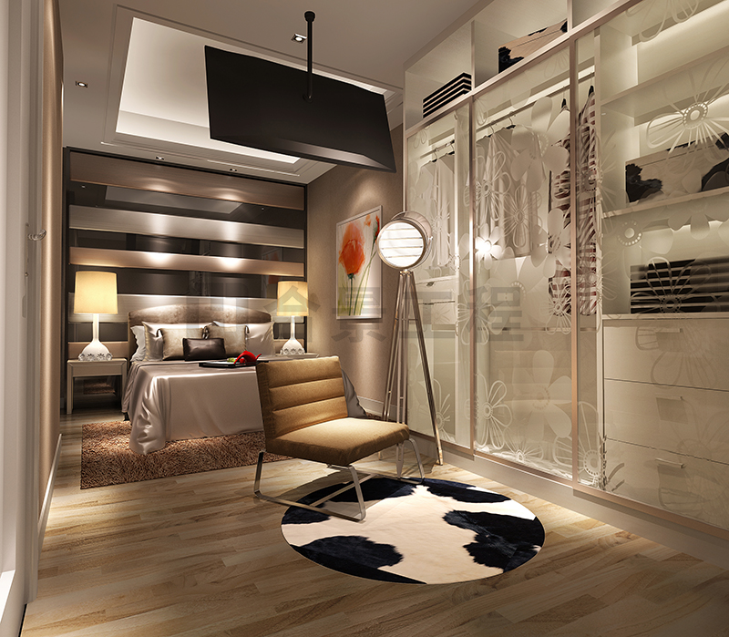 碧水藍天樣板房裝修效果圖