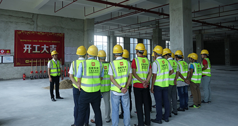 秋時電子公司二期工程開工儀式順利舉行