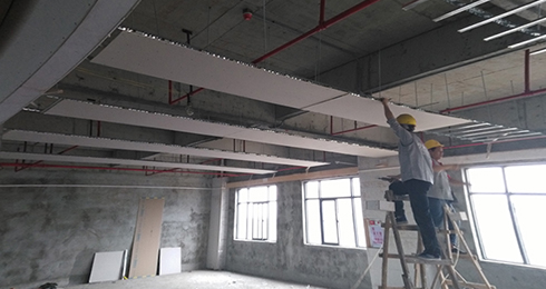 東莞港電公司辦公樓大型綜合工程施工過程剖析